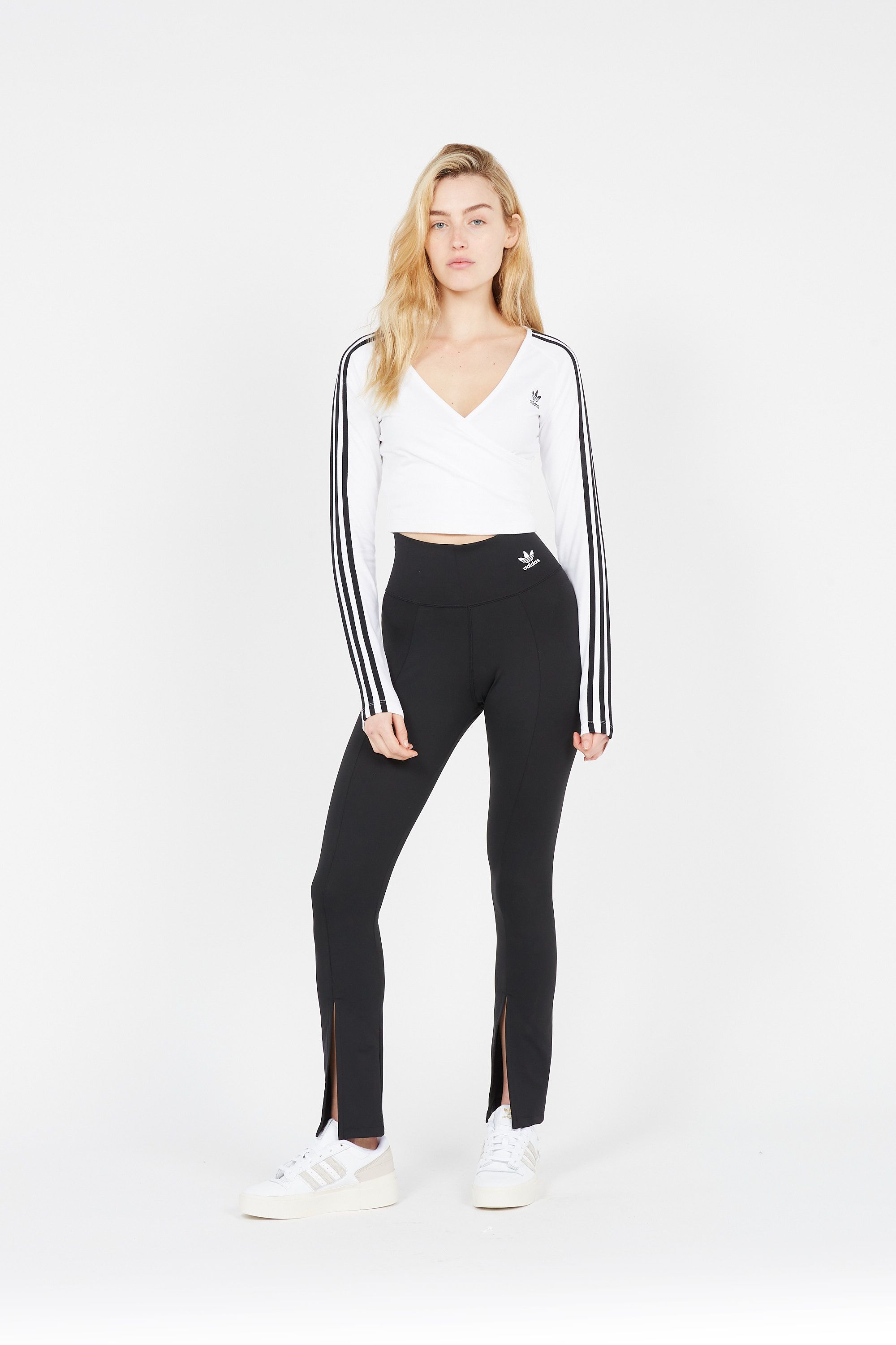 ADIDAS T-shirt LONG SLEEVE Blanc