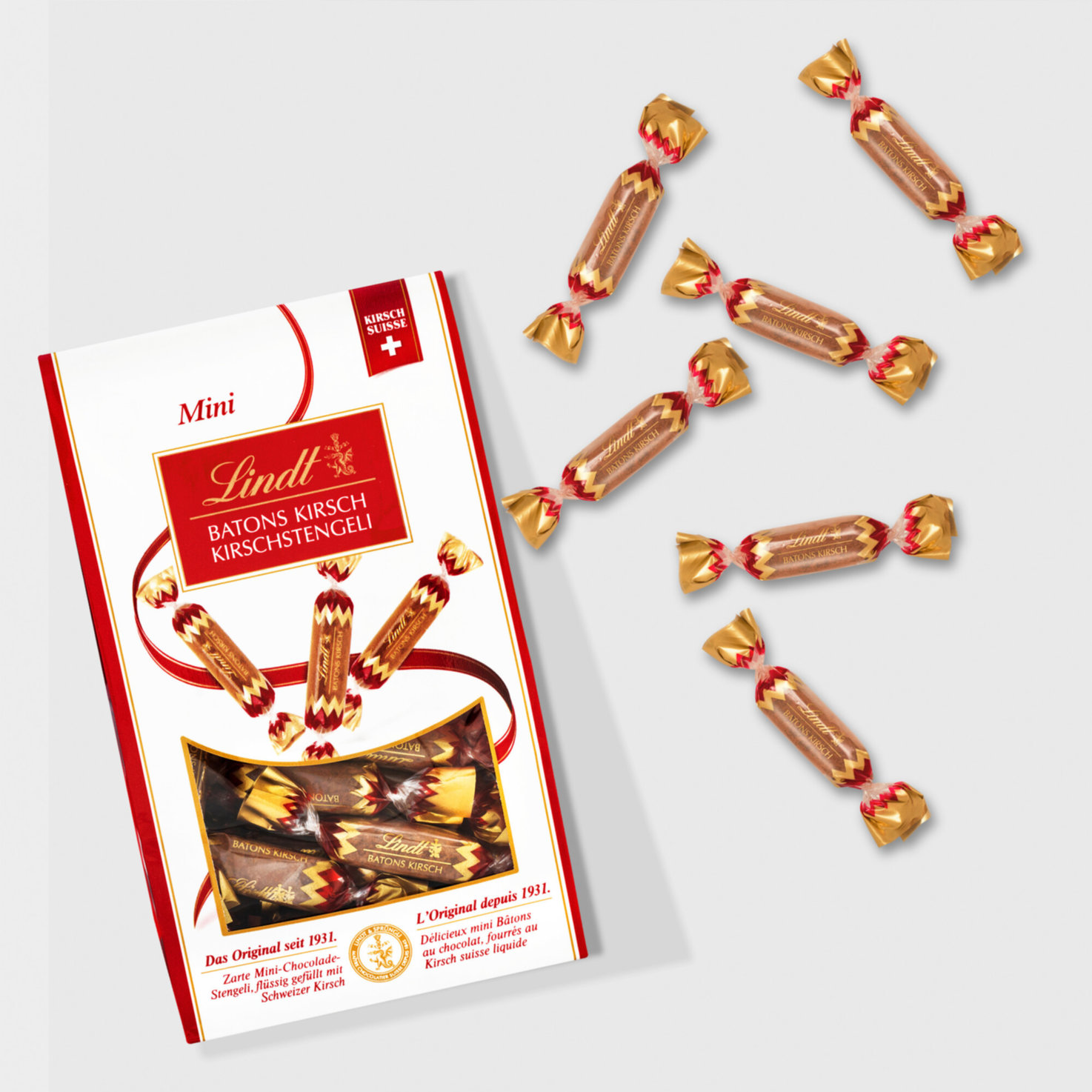 Lindt Kirschstengeli Mini
