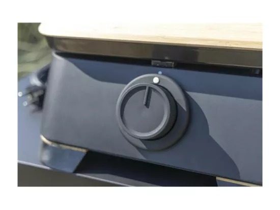 Cook'in Garden Plancha électrique 2500w plaque fonte émaillée - PE004