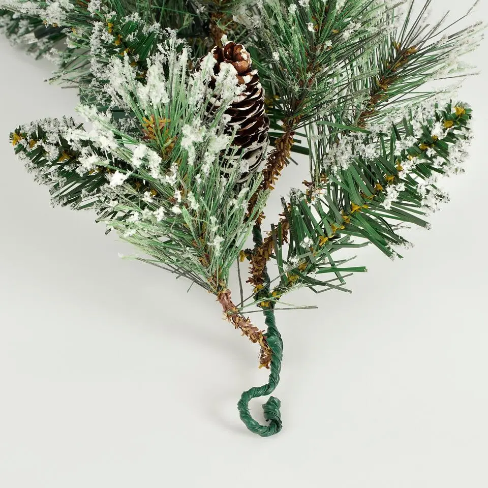 Black Box Trees Vandans Guirlande - L270 cm - Groen Frosted