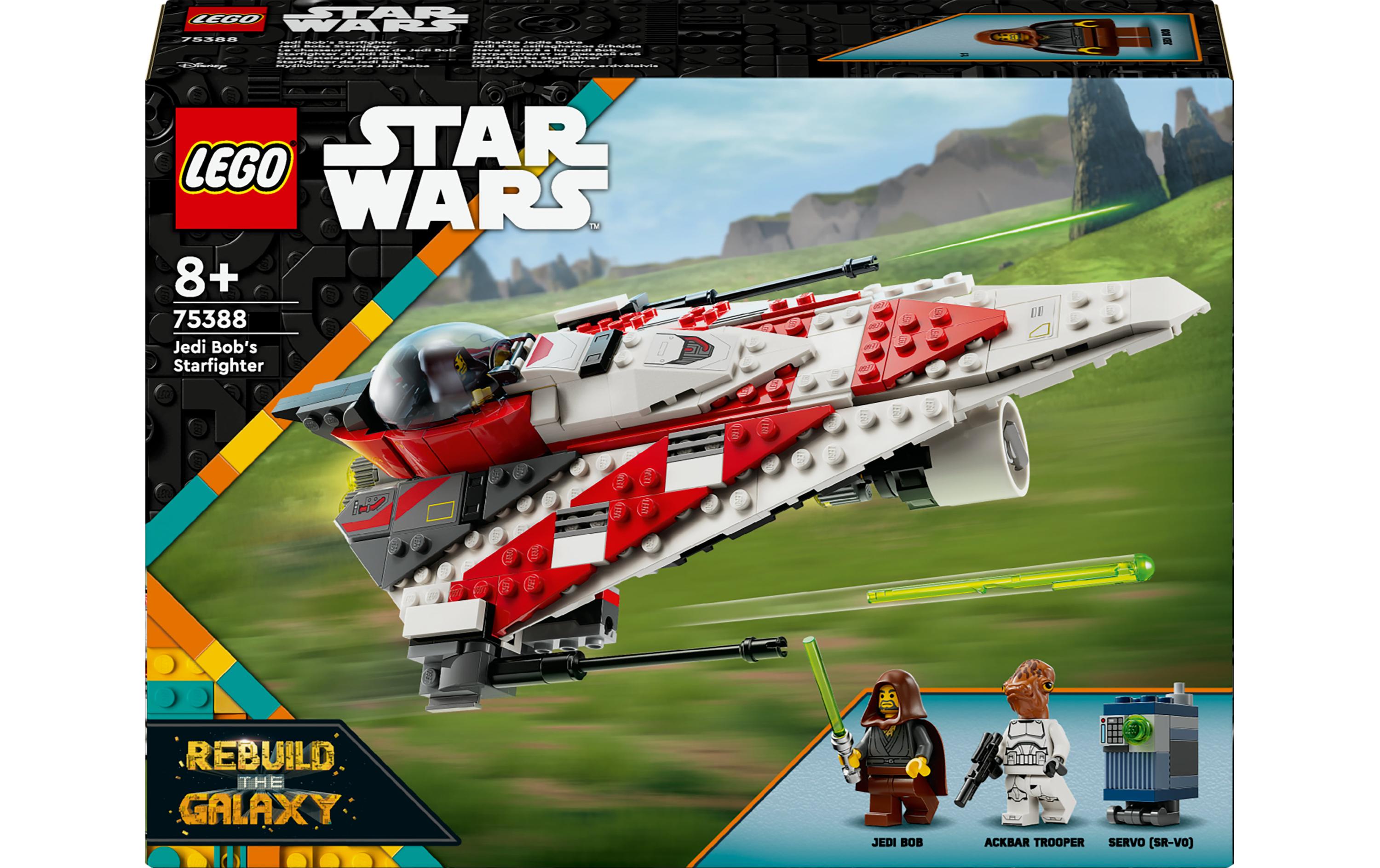 Star Wars Jedi Bobs Sternjäger 75388Bau- und Spielset für Kinder