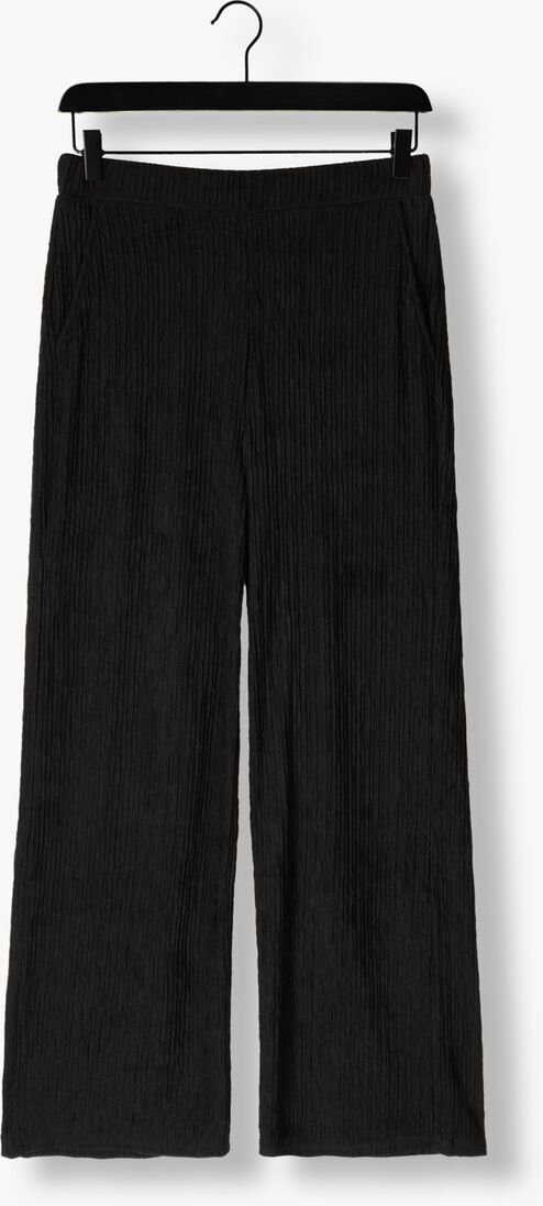 zwarte aaiko wijde broek ramona structure pes 564