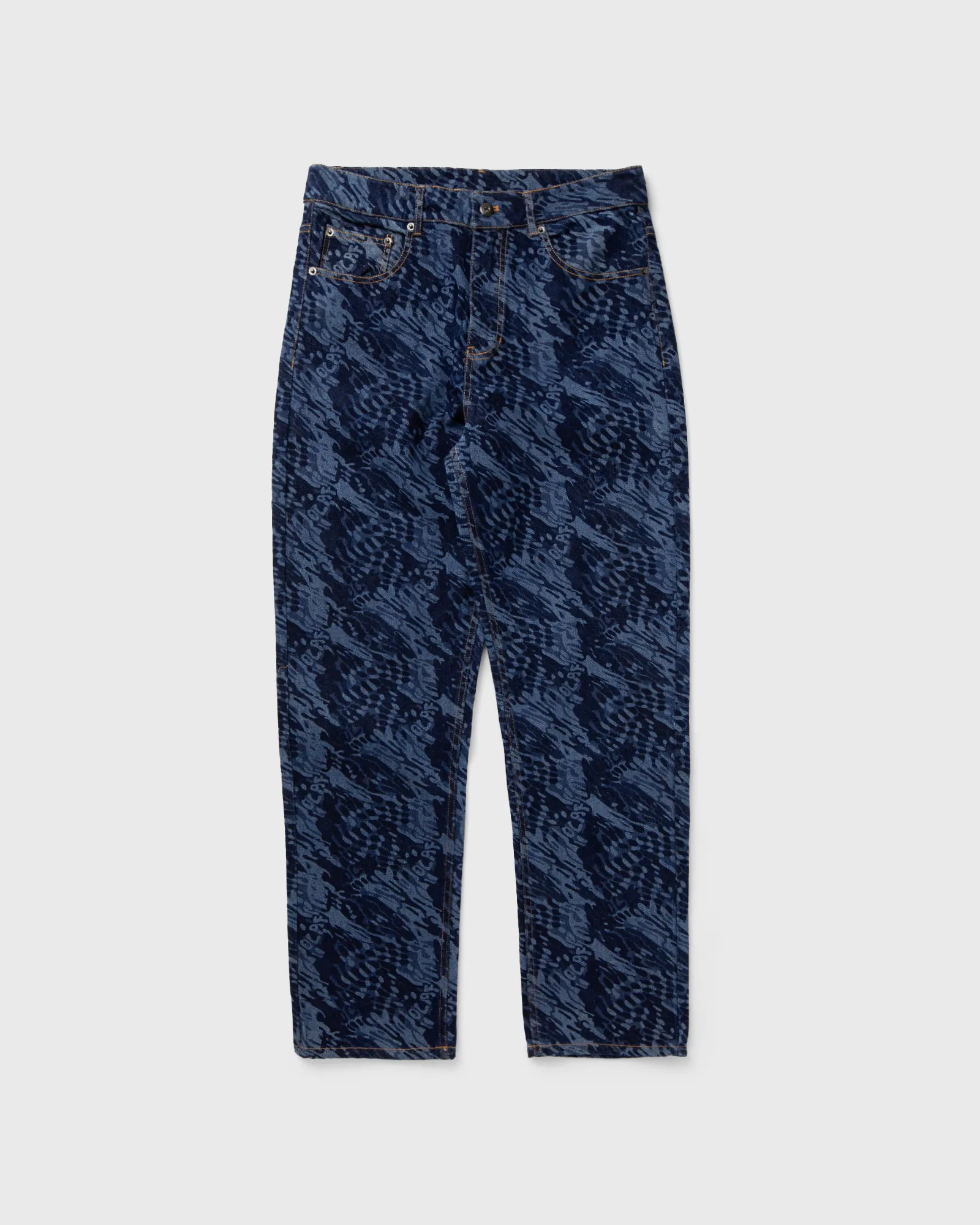 ØLÅF WATER AOP DENIM PANTS