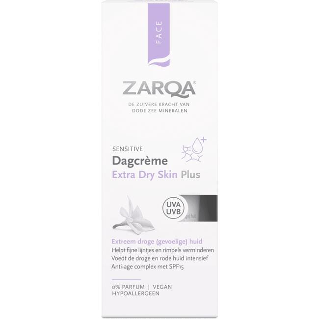 Zarqa Extra Dry Skin Plus SPF15 Sensitive Dagcreme 50 ML