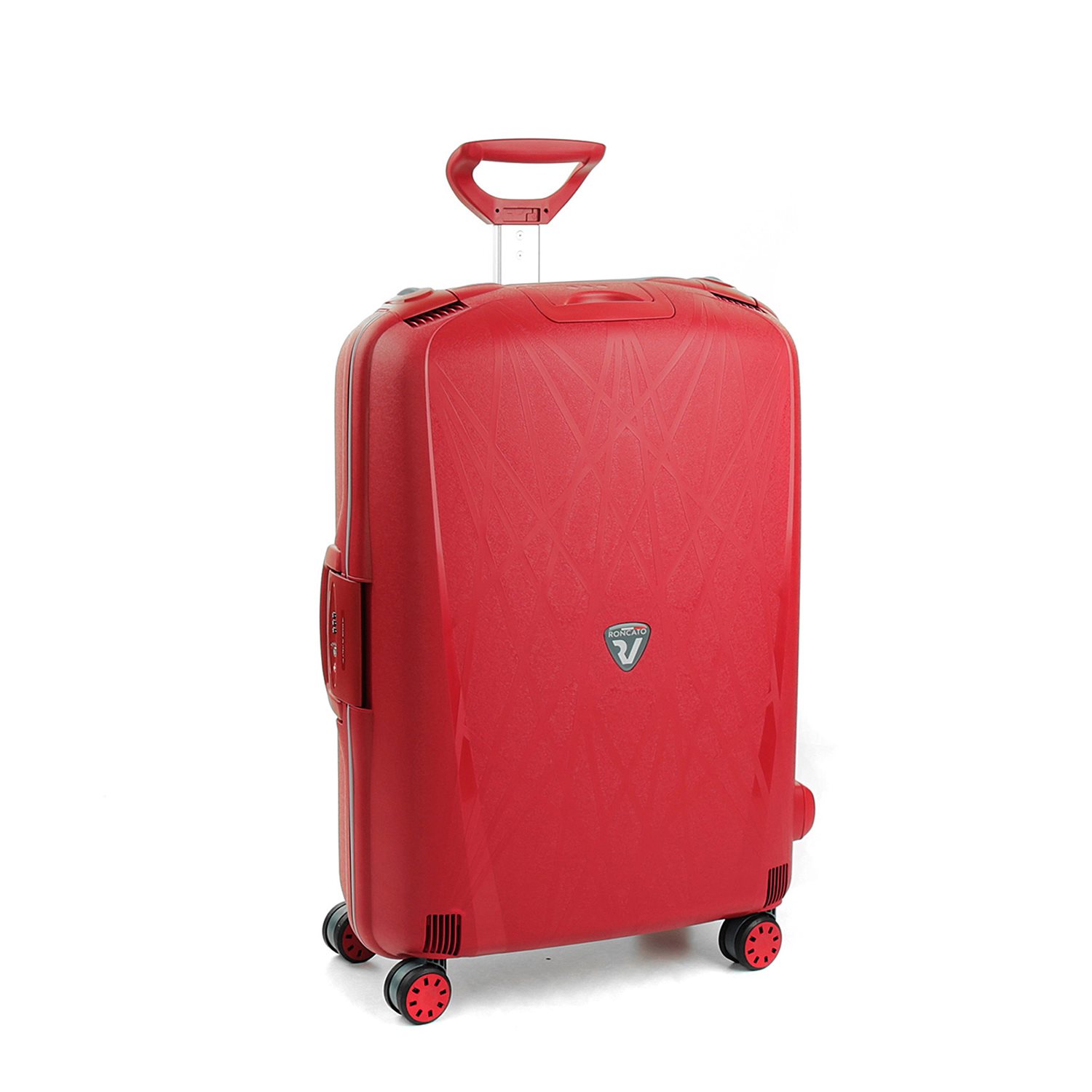 Roncato Light 4 Wiel Trolley 75 rosso