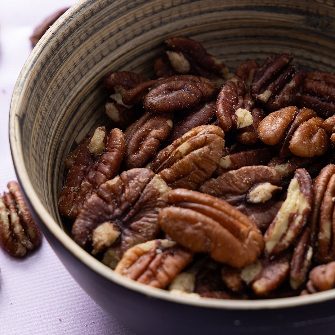 Pecannoten gebrand gezouten (bio)