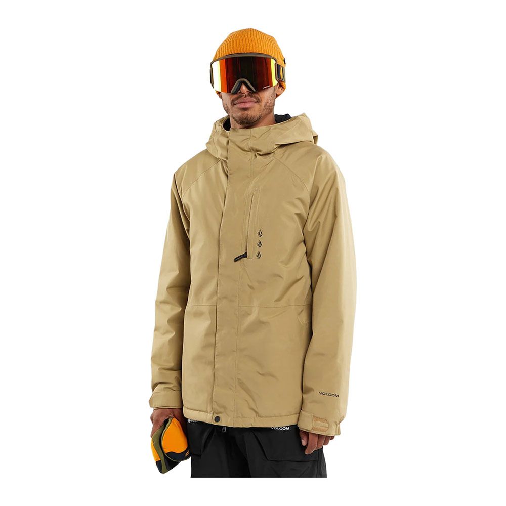 Volcom DUA INS GORE - Veste ski Homme dark khaki
