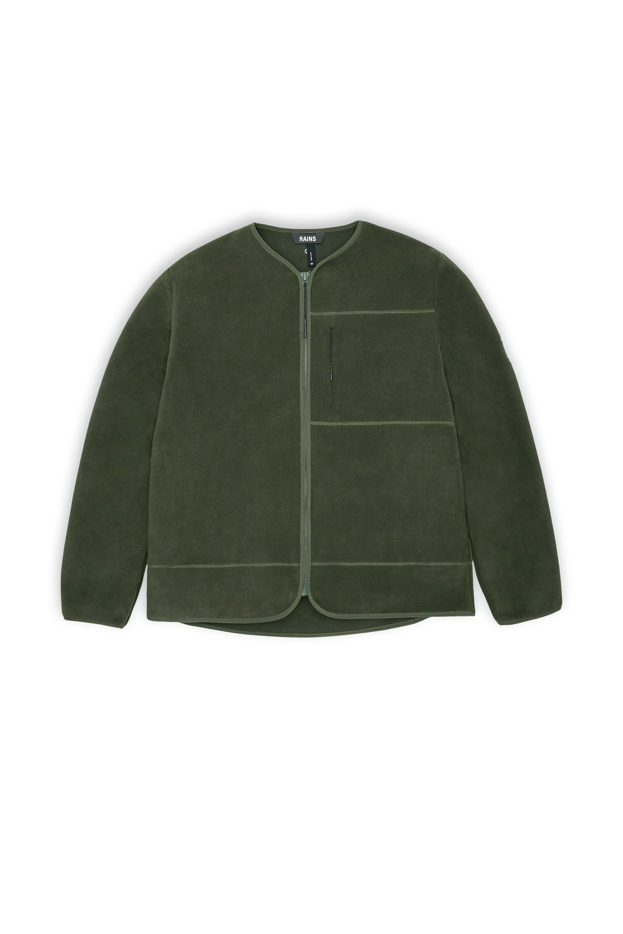 RAINS Veste Fleece Kaki