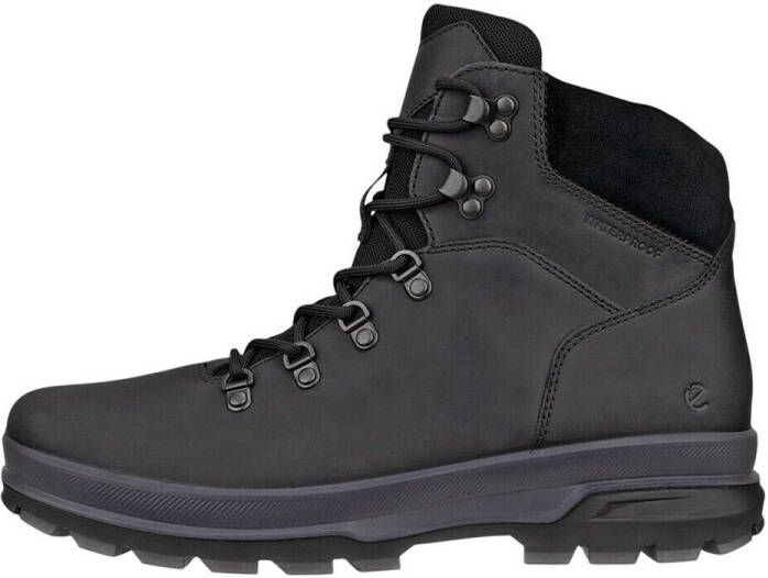 ECCO Rugged Track Waterproof Lace Boot Hoge schoenen grijs