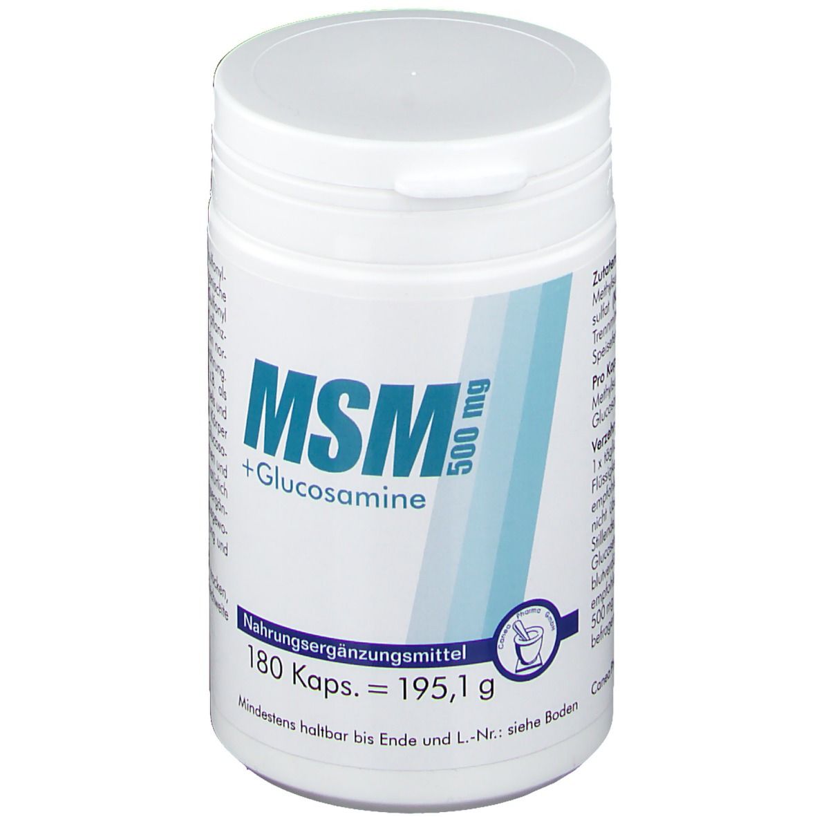 MSM 500 mg + 350 mg Glucosamin Kapseln