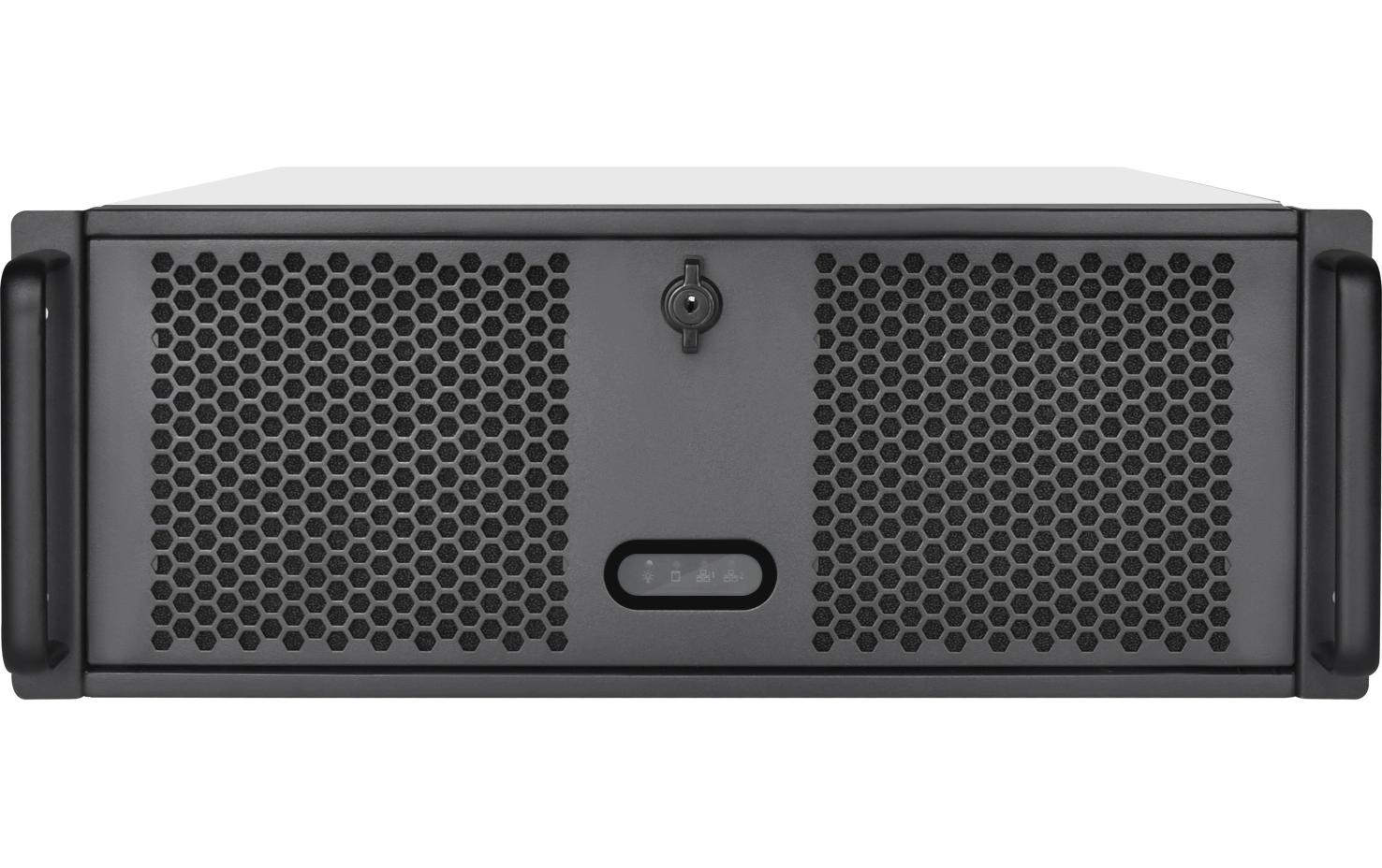 Gehäuse RM400<br>Servergehäuse mit abschliessbarer Fronttür für zusätzliche Sicherheit