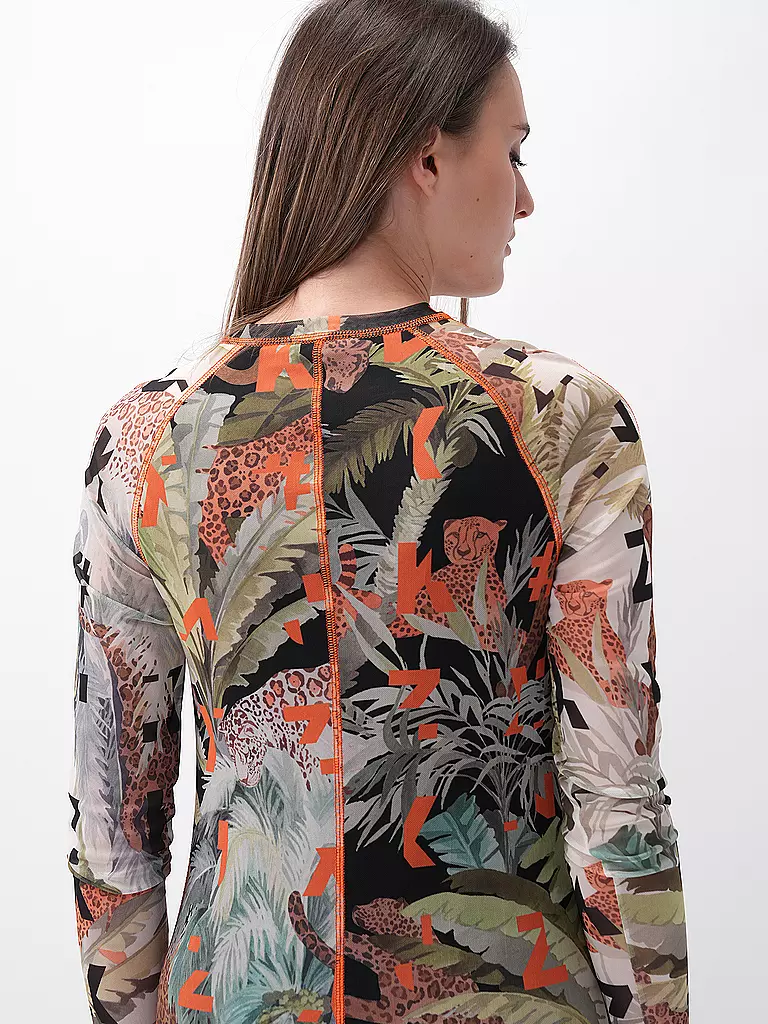 MARC CAIN Midikleid  orange
