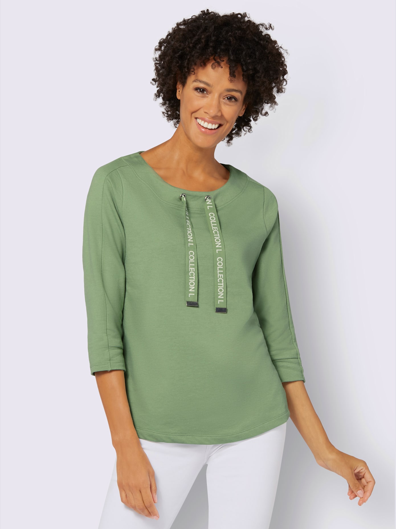 Sweat-shirt avec coton