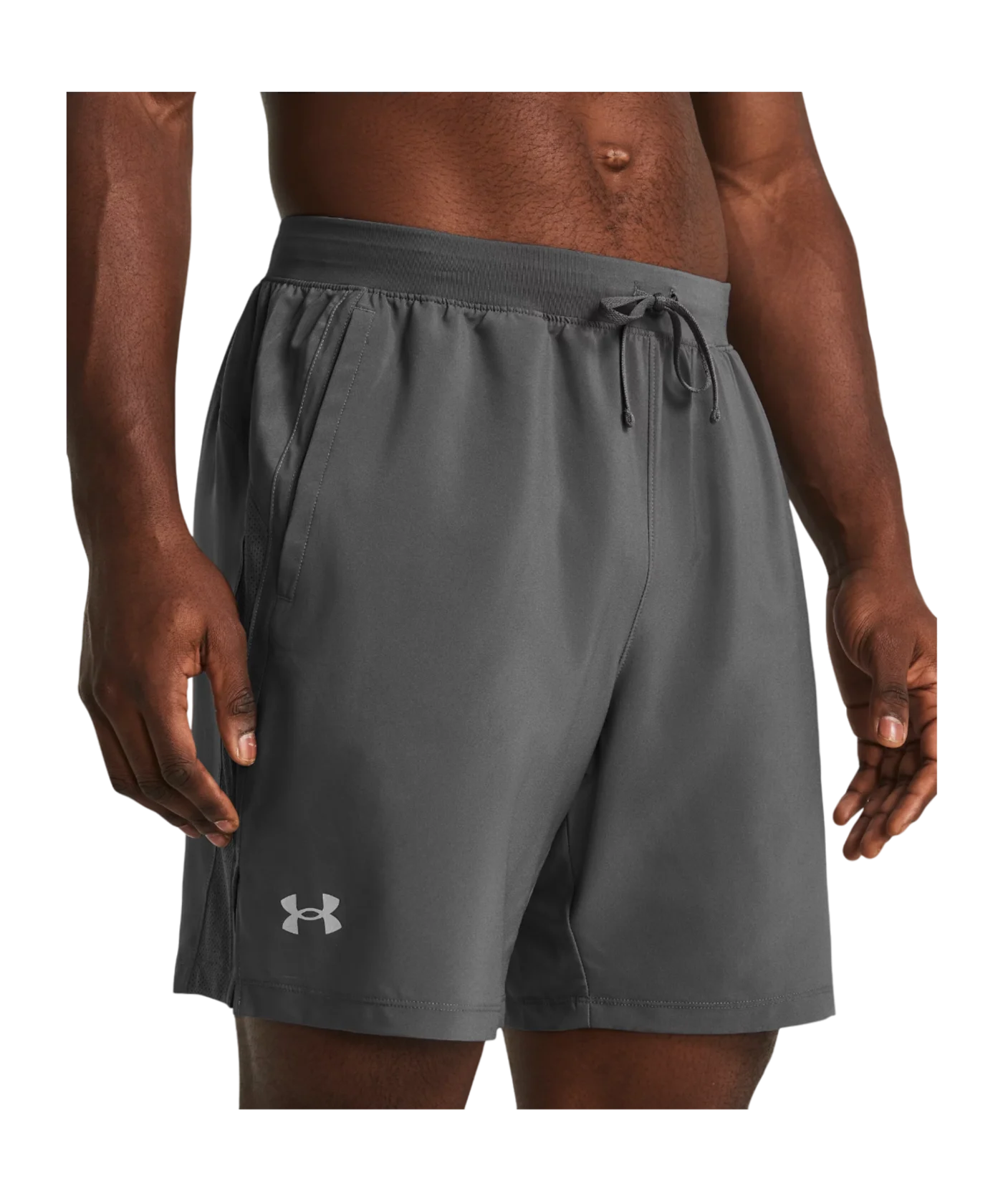 Under Armour Launch 7in Unlined Short Grau F025