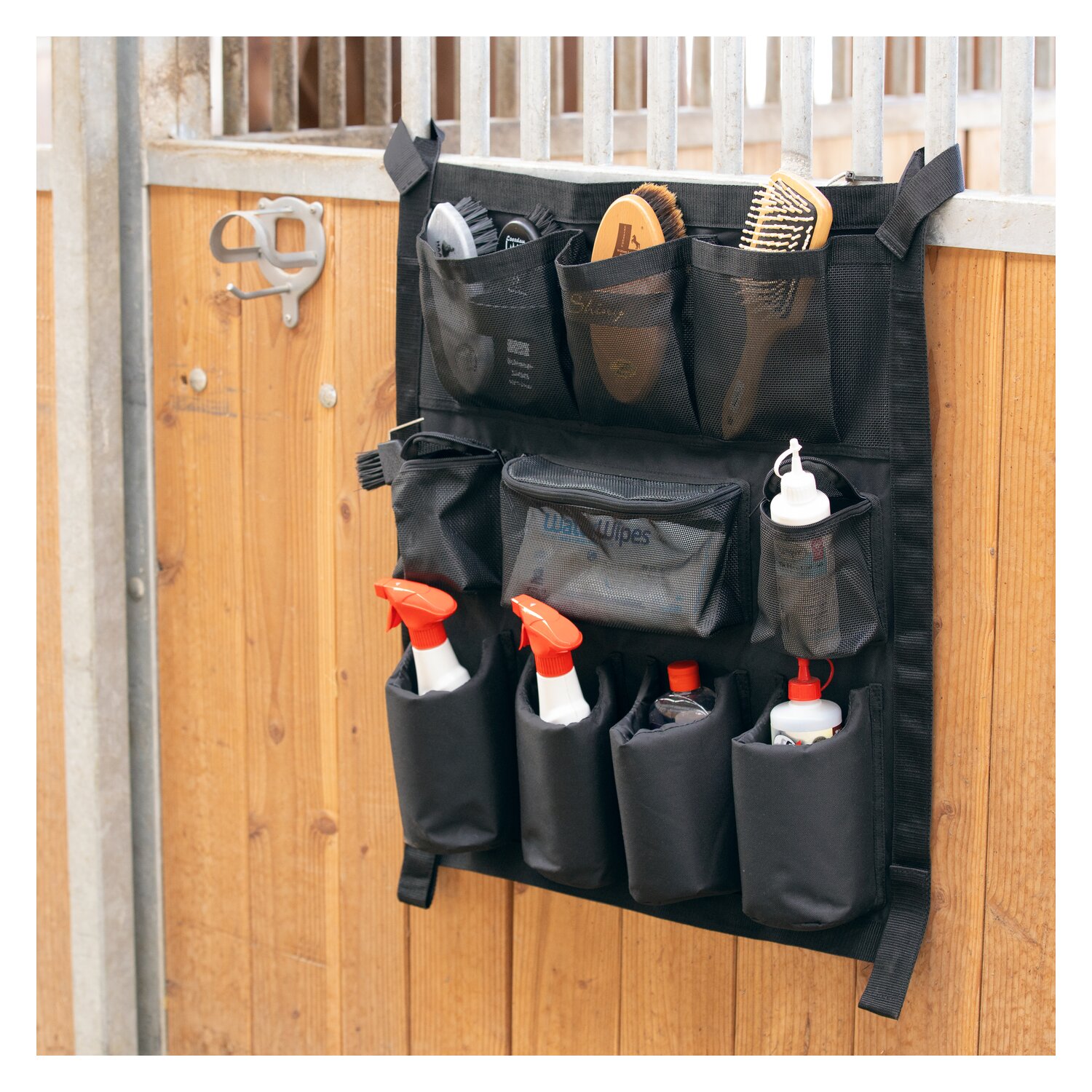 black forest Stall Organizer  - black