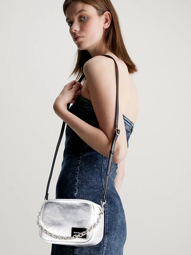 Bolsa de ombro Python