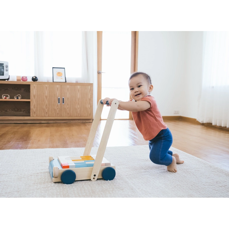 PlanToys Lauflernwagen Orchard