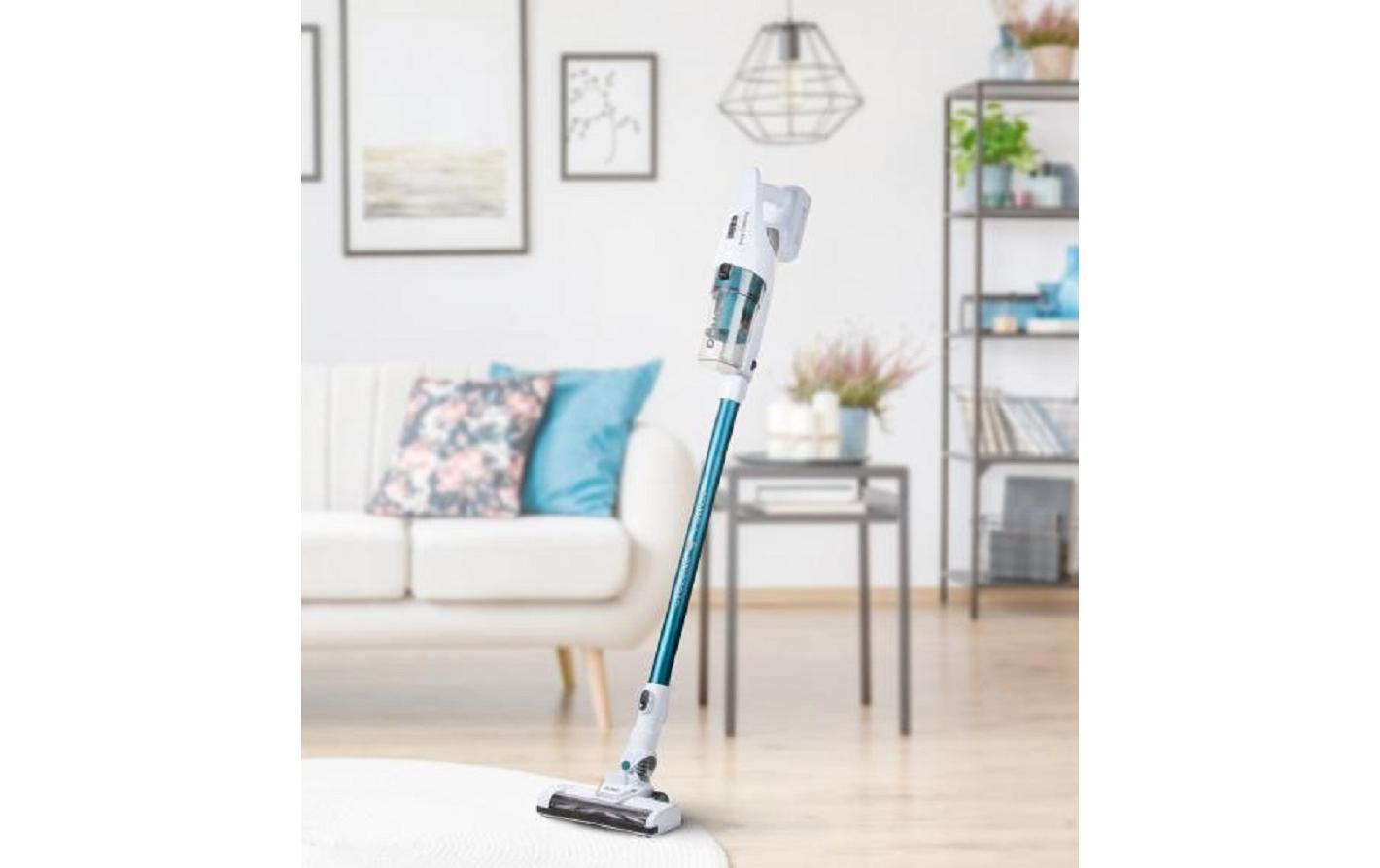 Akku-Hand- und Stielsauger DO233SV Blau/WeissAkku Staubsauger 2-IN-1