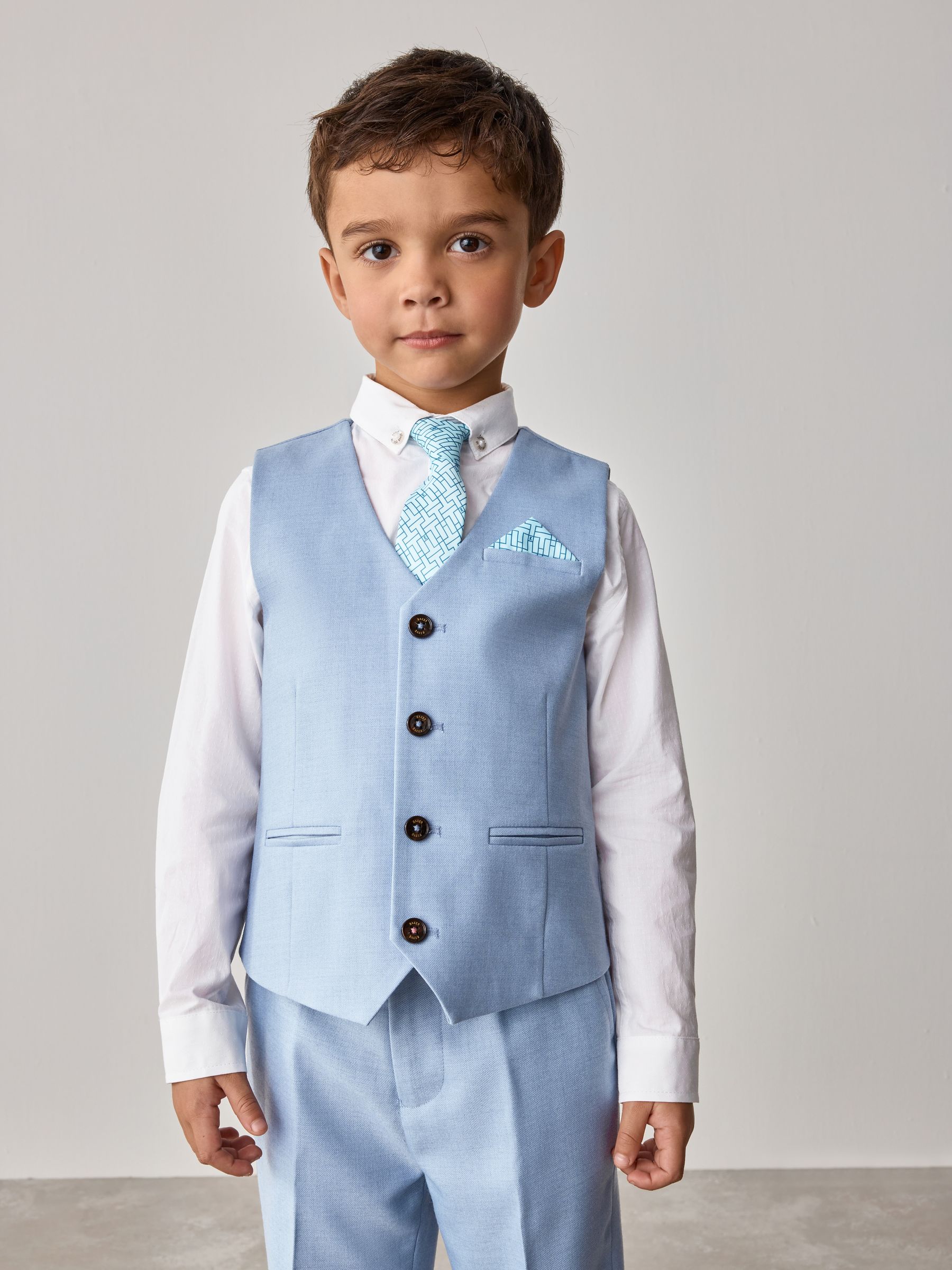 Baker by Ted Baker set van gilet, overhemd en stropdas