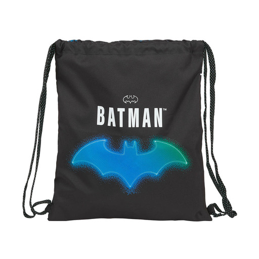 Safta Large Batman Bat-tech Flat Sack, 350x400 mm, preto