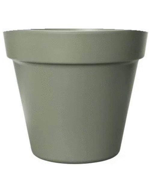 Easyday Bloempot Smile Olijfgroen - Bloempotten