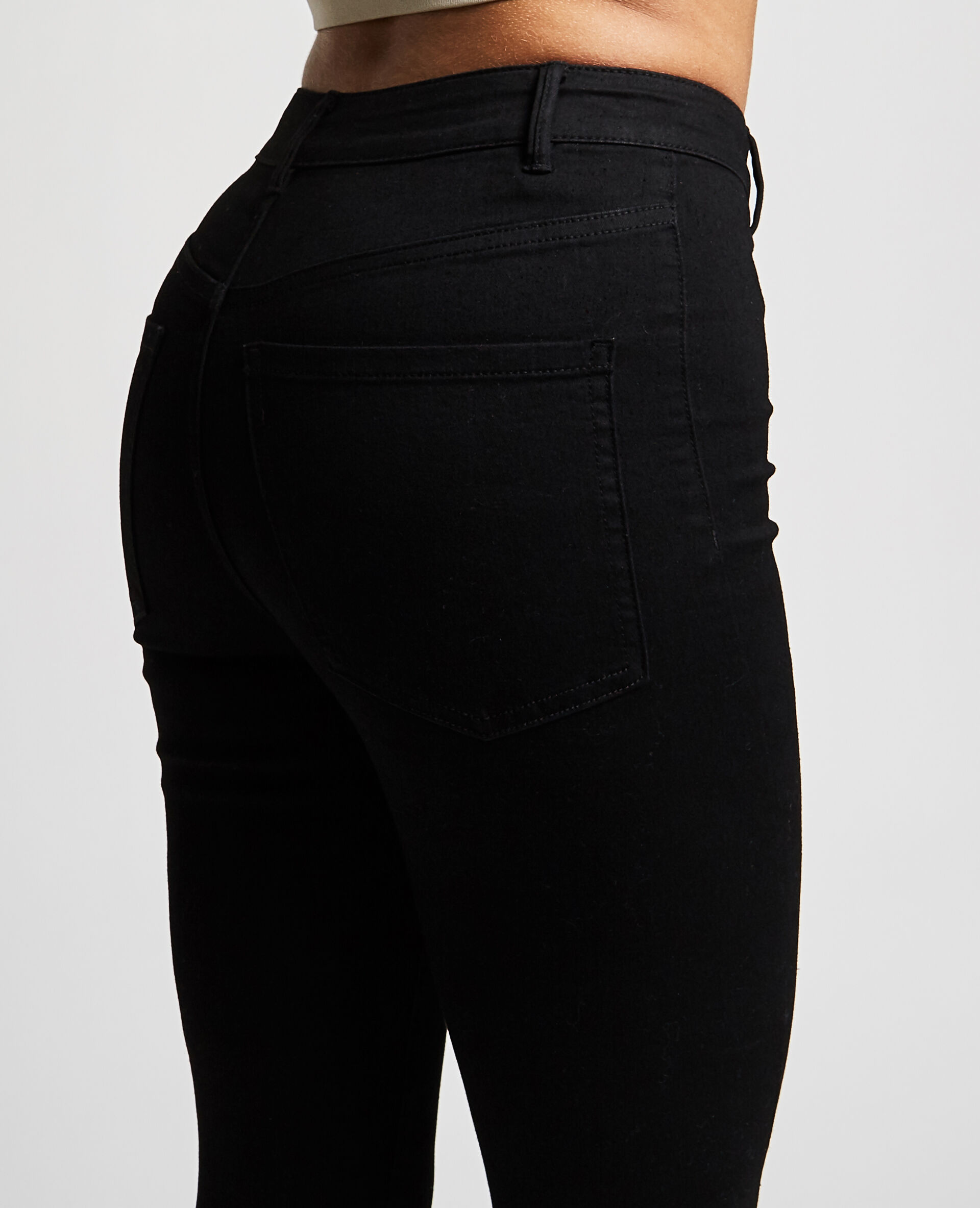 Jegging taille haute - Noir