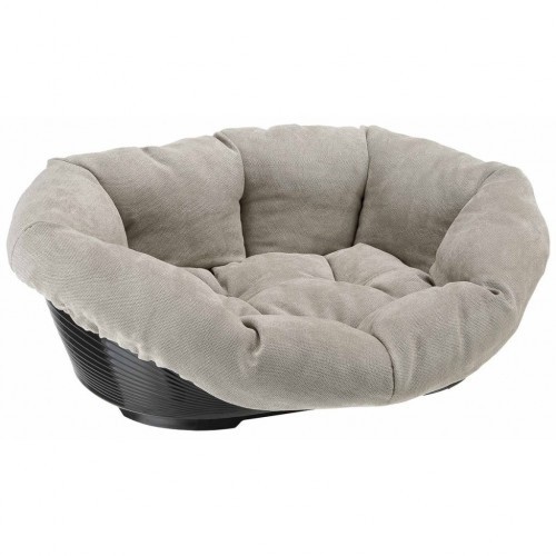 Cama Prestige para 6 cães, cinza