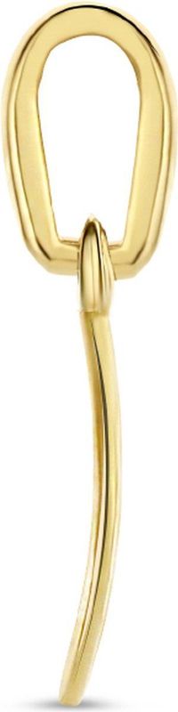 14K - Geelgouden Hanger - Ronde - 8 mm - Scratch 4026947