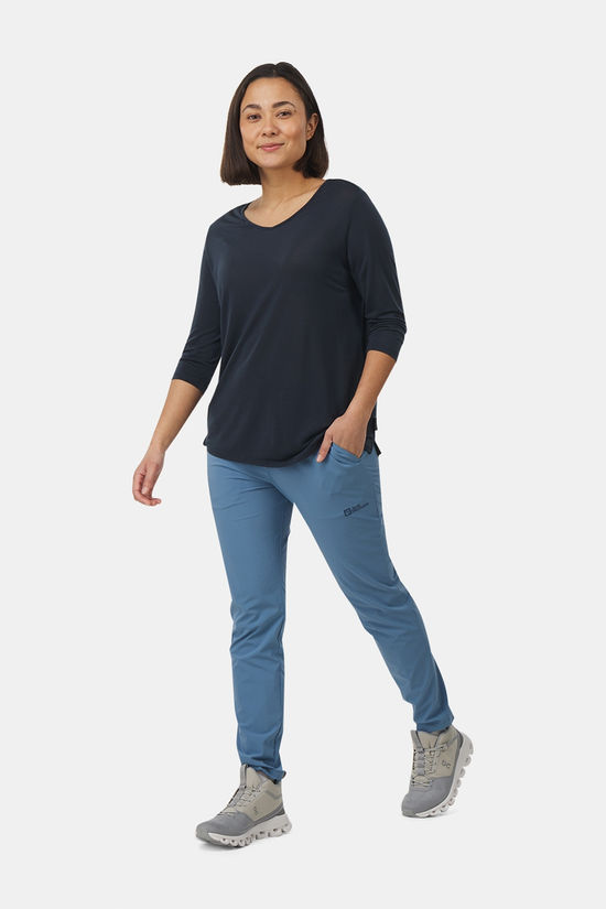 Jack Wolfskin Jack Wolfskin Mola 3/4 Sleeve Tee Shirt Dames