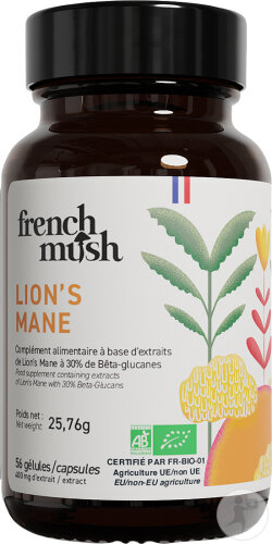 French Mush Extrait Lion's Mane 56 Gélules