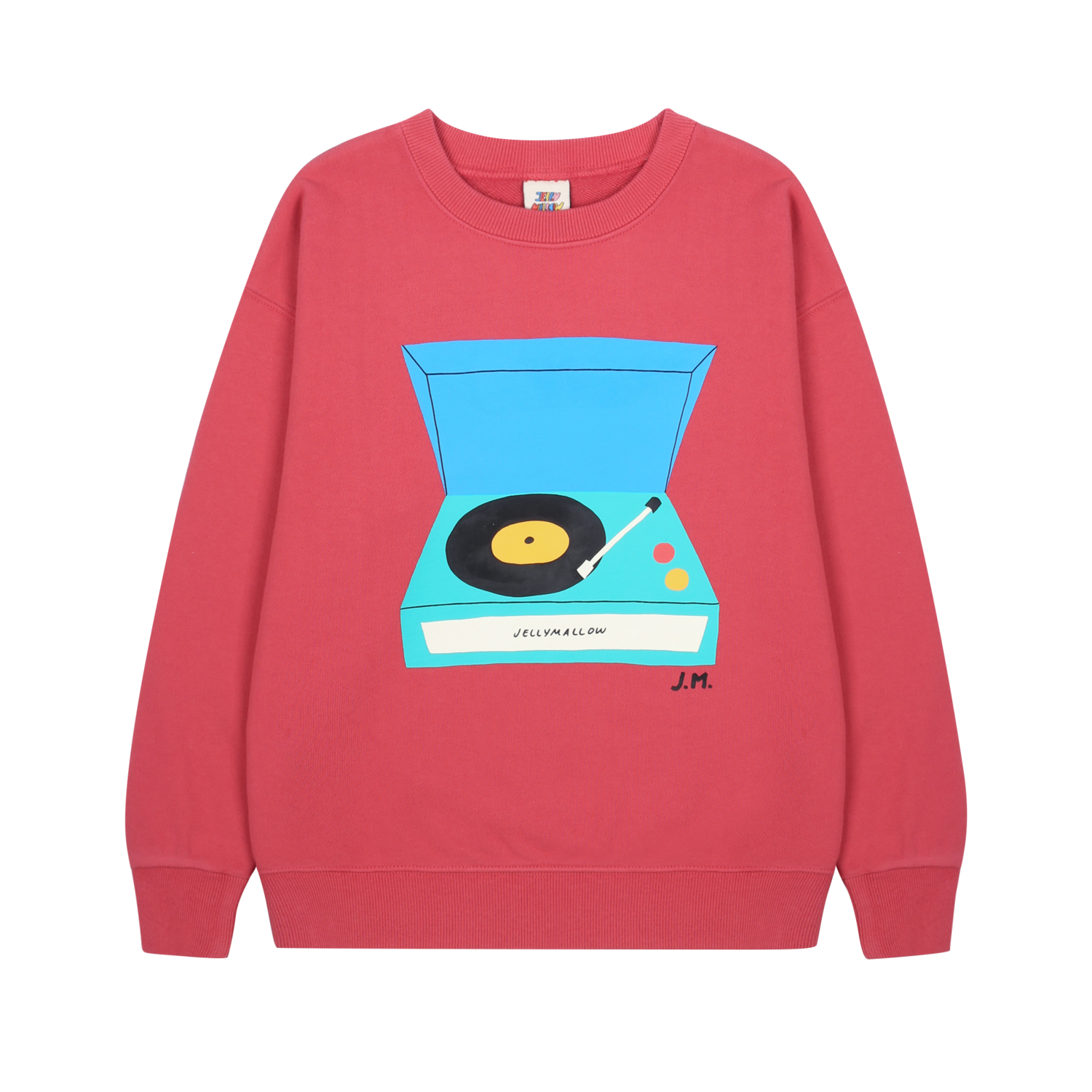 Jelly Mallow | Turntable Sweatshirt | Rose