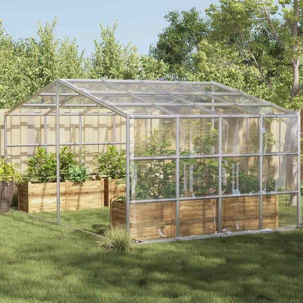 vidaXL Plantedeksel med maljer 3x10 m PVC