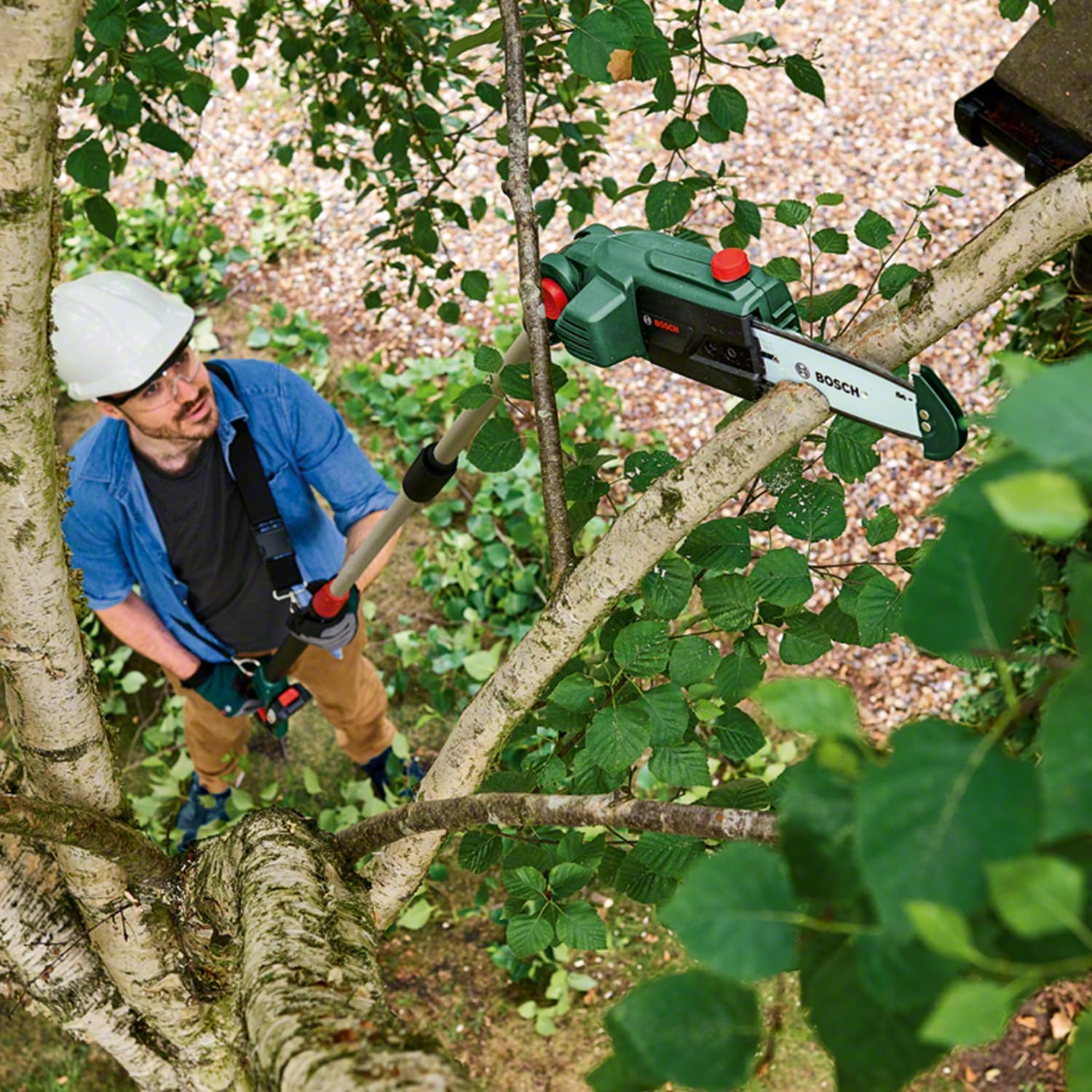 Bosch Akku Hochentaster UniversalChainPole 18 (Ohne Akku und Ladegerät, 18V System)