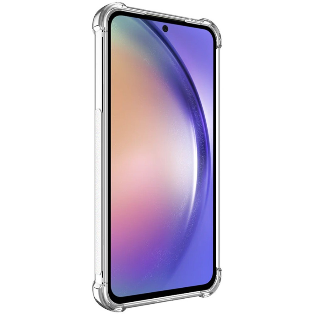 Samsung Galaxy A55 Gummi Hülle Air Cushion Fallschutz - Transparent