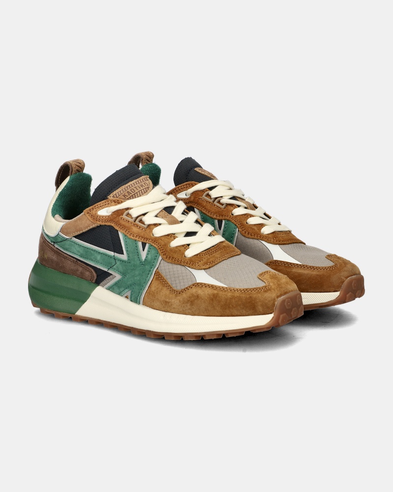 Kaotiko Vancouver Lage sneakers  - bruin