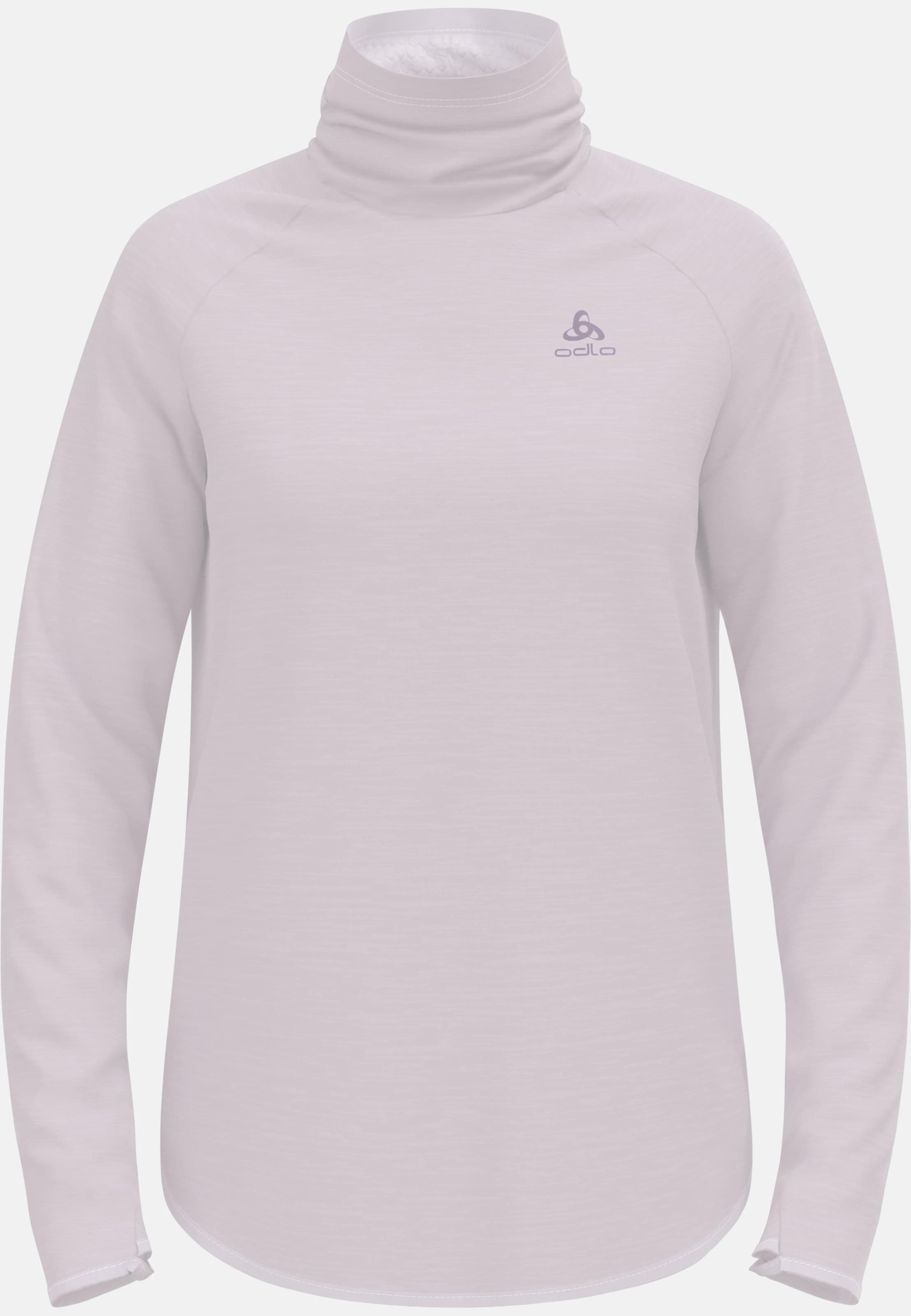 Run Easy Warm Mid Layer in misty lilac melange