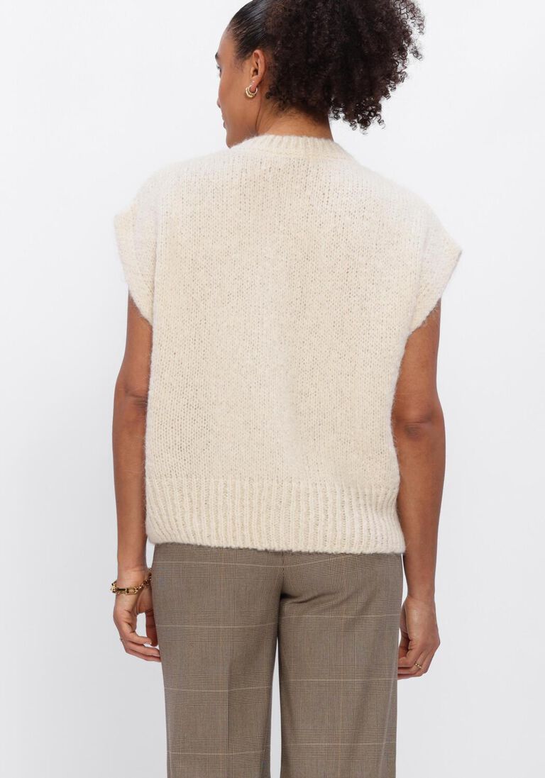 creme knit-ted vest bessy