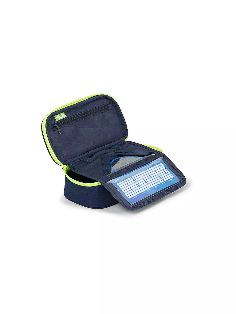 SATCH Schlamperbox Toxic Yellow dunkelblau