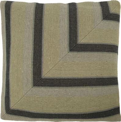 House Doctor - Pudebetræk - Canva & Pete - Beige Og Grå - 50X50 CM