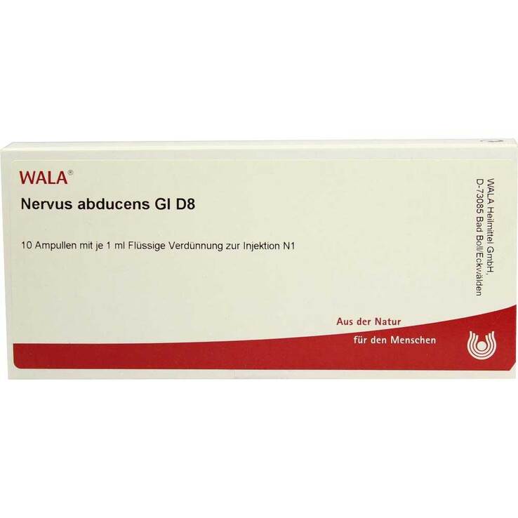 Nervus Abducens GL D 8 Ampullen, 10X1 ml