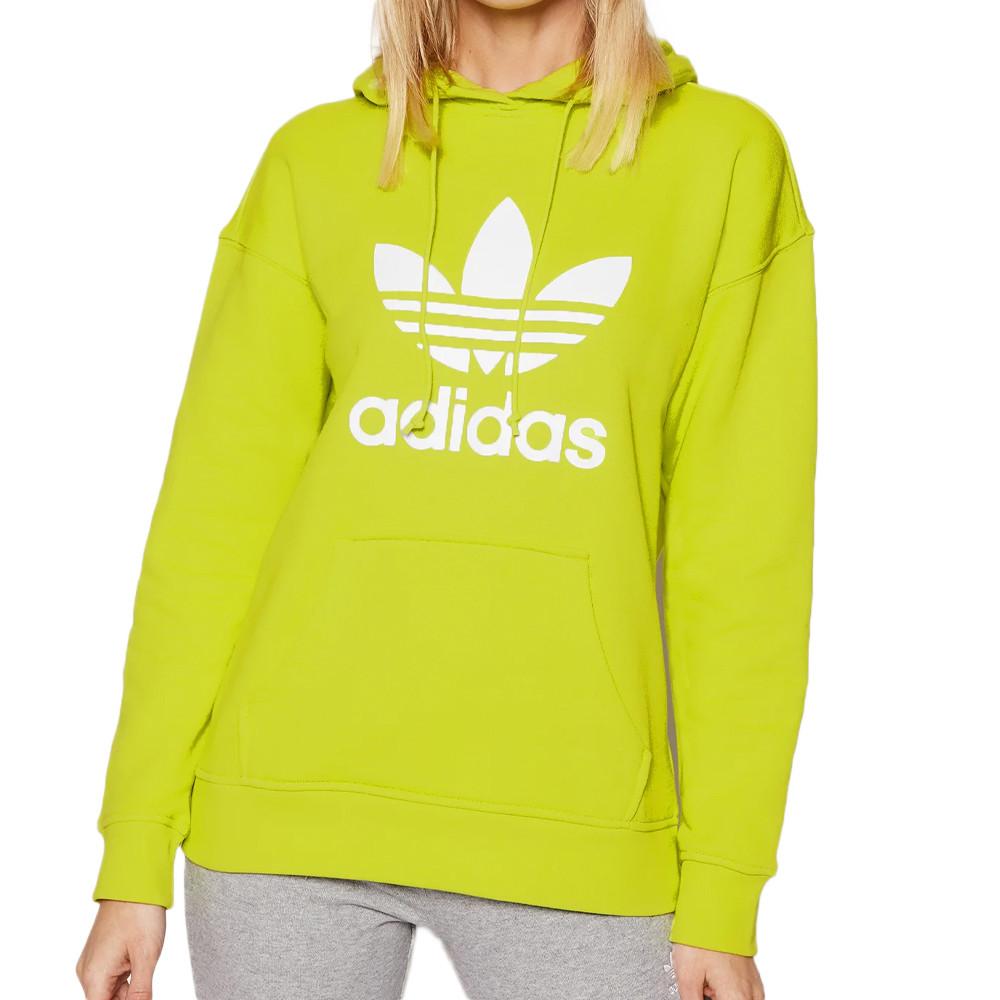 Adidas Sweat à Capuche Vert Femme Adidas Hoodie