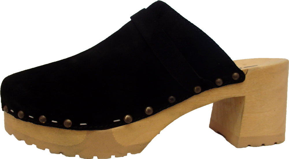 Softclox Clog HENJA Kaschmir schwarz natur