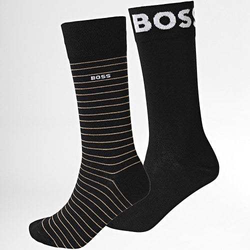 Lot De 2 Paires De Chaussettes 50467722 Noir