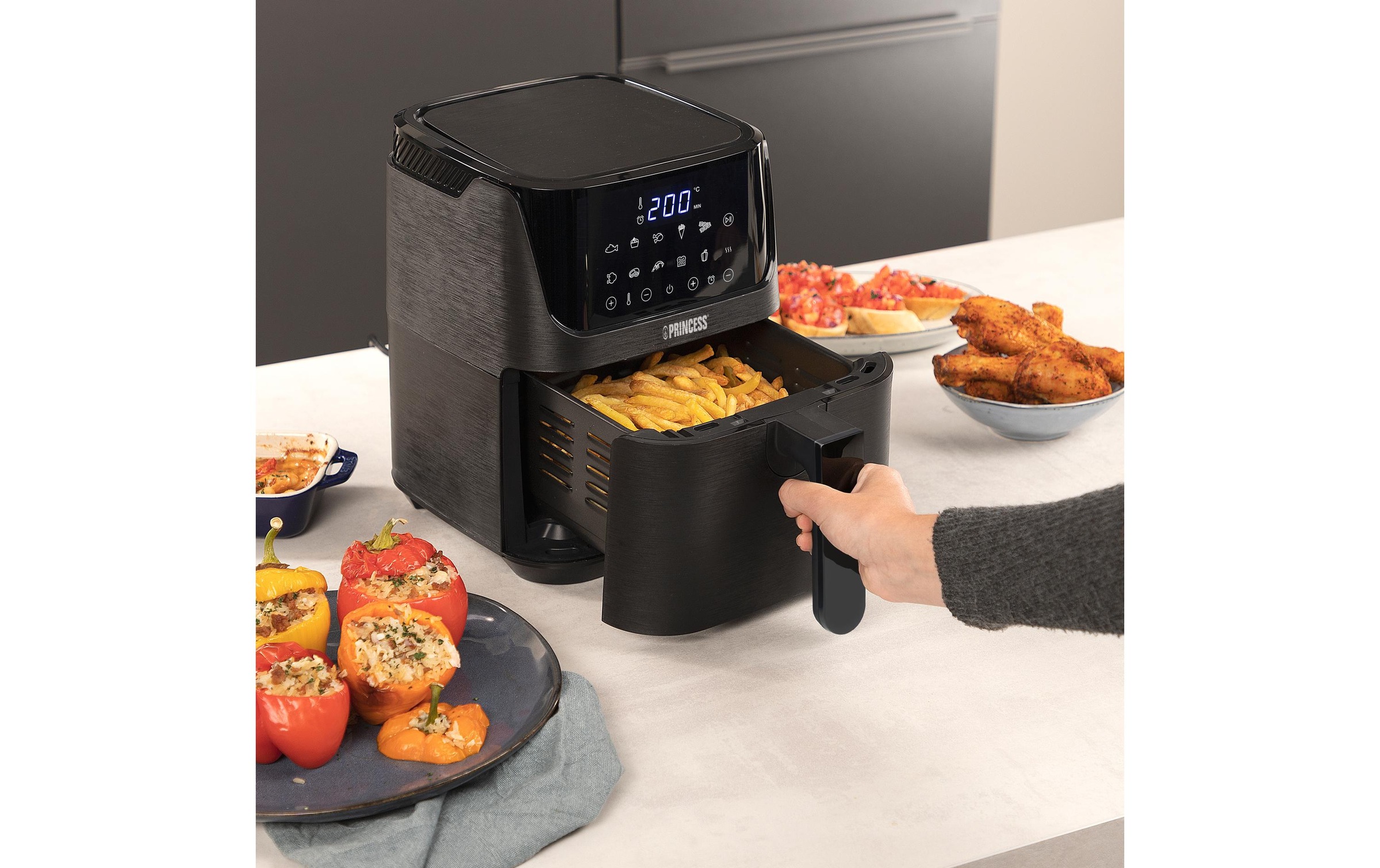 PRINCESS Heissluftfritteuse »3,5 l« 1350 W
