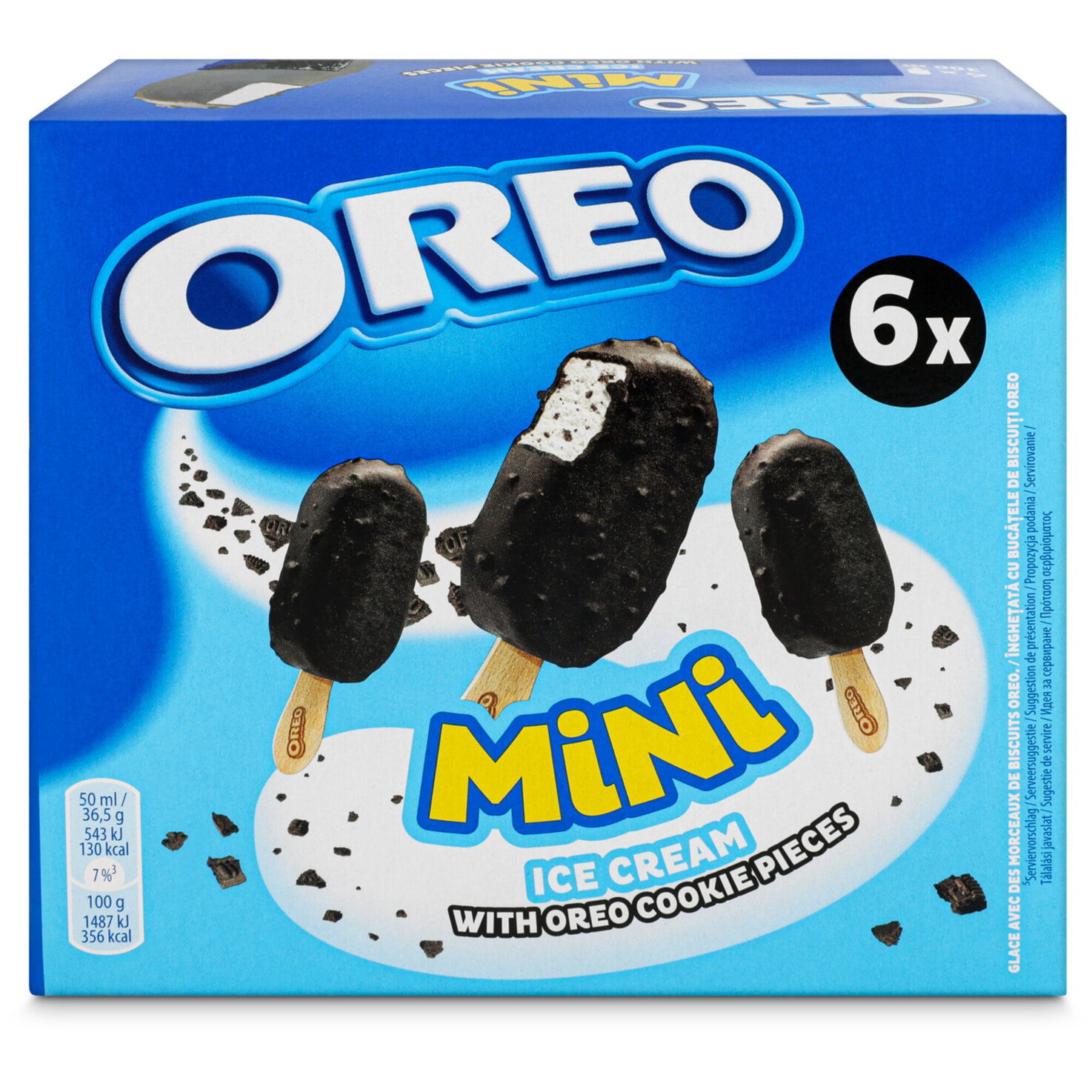 Oreo Ice Mini Sticks 6x50ml