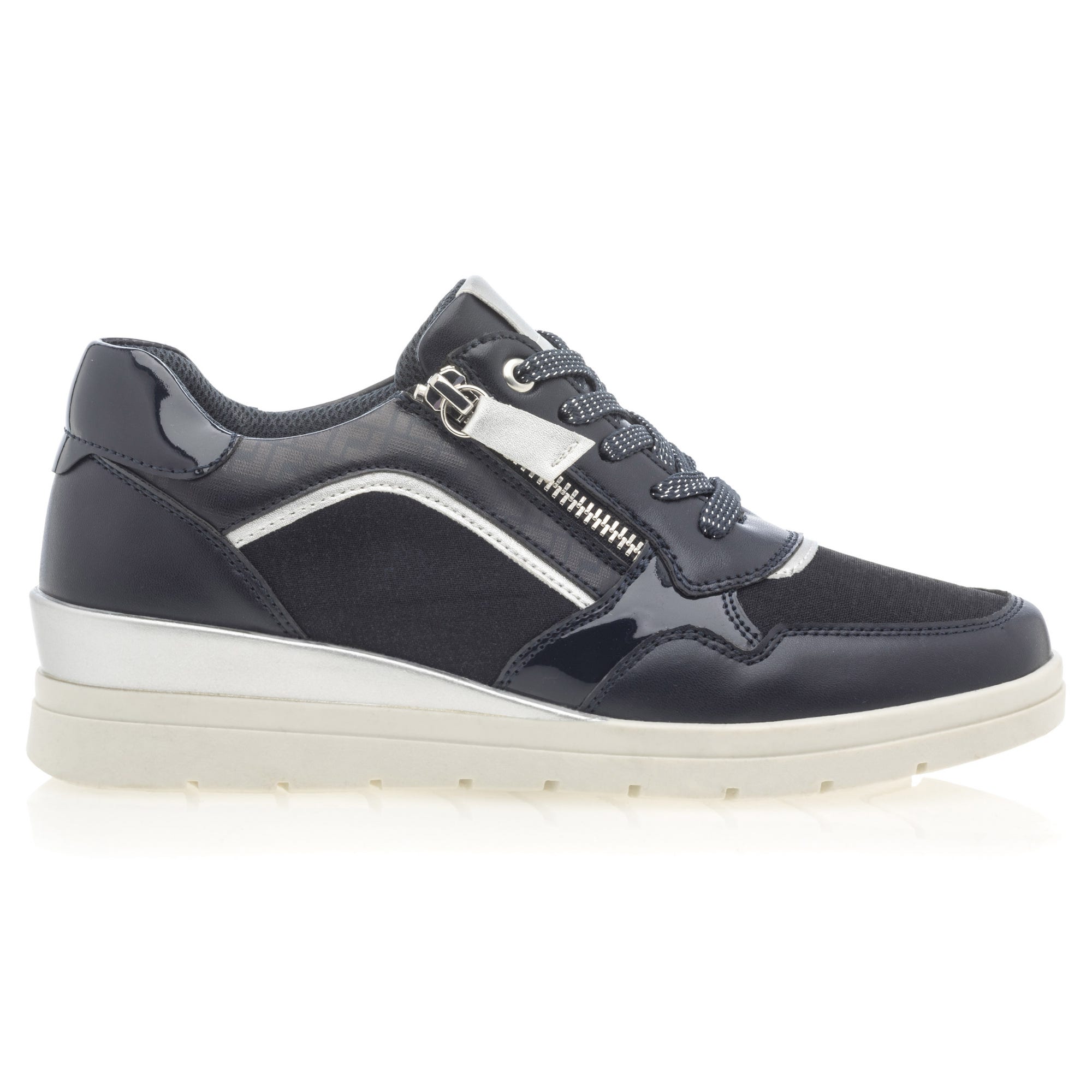 Baskets basses Femme bleu marine
