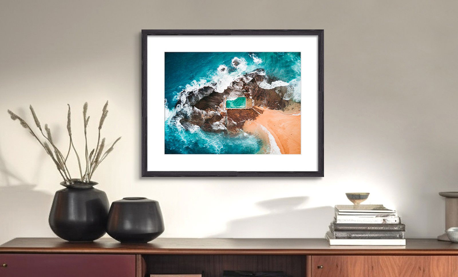Mona Vale Pool by Peter Yan - Darlings - Small Limited Edition. 30x40.