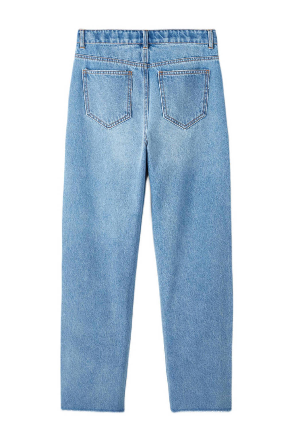 LMTD high waist loose fit jeans NLFBIZZA light denim