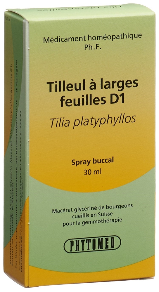 PHYTOMED Tilia platyphyllos 1 D<br>30 ml, Spray, flüssig