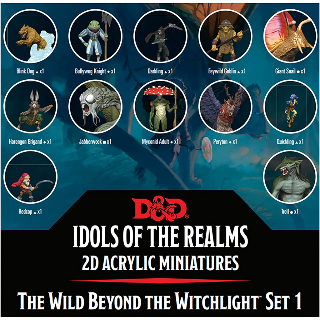 D&D Idols of the Realms - The Wild Beyond the Witchlight 2D Set 1